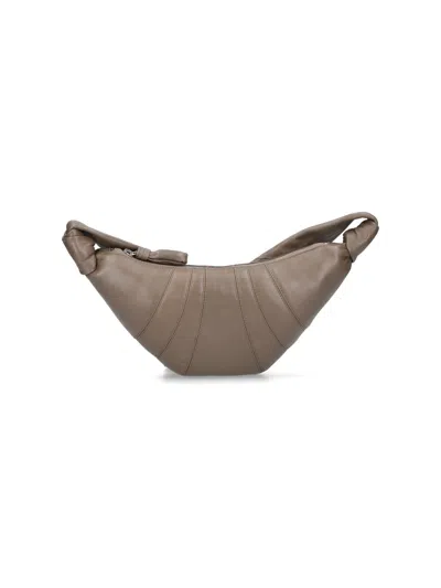 Lemaire 'croissant' Small Bag In Green