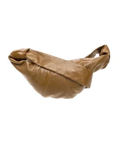 Pre-owned Lemaire Croissant Small In Brown