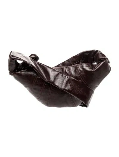 Pre-owned Lemaire Croissant Small In Brown