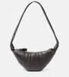 Lemaire Schultertasche Croissant Small Aus Leder In Brown