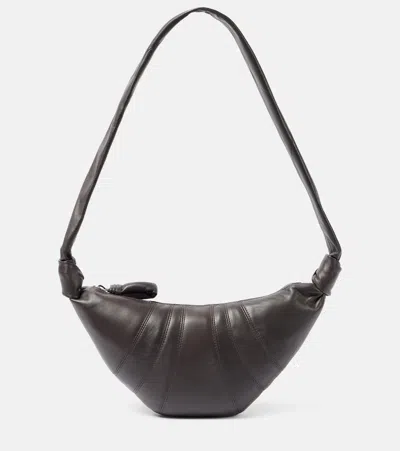 LEMAIRE CROISSANT SMALL LEATHER SHOULDER BAG