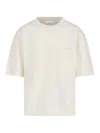 Lemaire Boxy Ss T-shirt In White