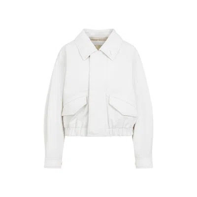 Lemaire Women's Short Blouson In White
