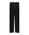 Lemaire Carrot Fit Trousers Featuring Pockets In Black