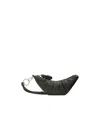 Lemaire Cross-body Croissant Coin Purse In Black