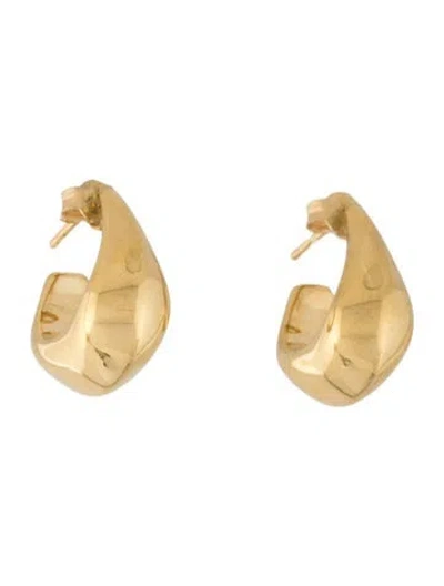 Pre-owned Lemaire Curved Mini Drop Earrings In Multicolor