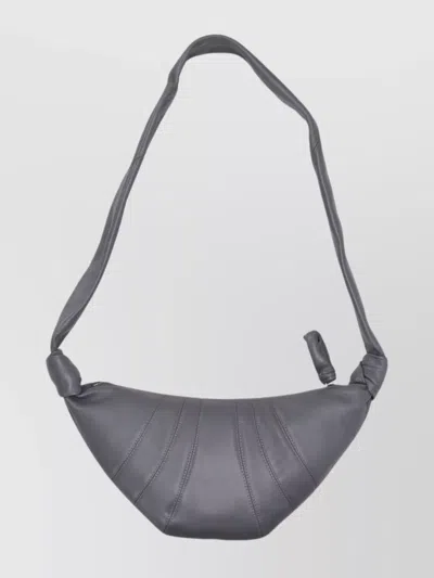Lemaire Curved Shoulder Bag Knotted Strap