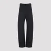 Lemaire Tailored Pants With Belt Loops And Pockets In Black