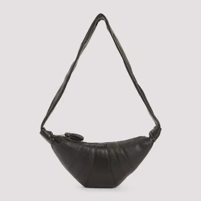 Lemaire Dark Brown Croissant Shoulder Bag