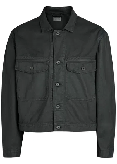 Lemaire Flap-pocket Jacket In Green