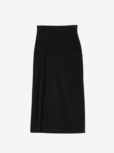 LEMAIRE LEMAIRE DENIM MIDI SKIRT