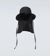 Lemaire Desert Bucket Hat In Black