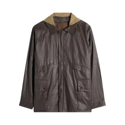 Pre-owned Lemaire Detachable Rain Jacket 'bronze' | Copper | Men's Size 48 In Brown