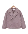 Lemaire Dispatch Denim Jacket In Gray