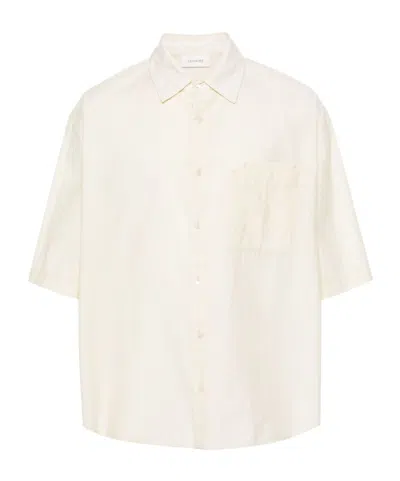 LEMAIRE LEMAIRE DOUBLE POCKET SHORT-SLEEVED SHIRT
