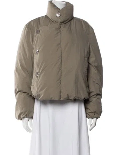 Pre-owned Lemaire Down Coat In Neutrals
