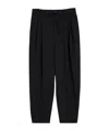 Lemaire Men's Drawstring Pants In Black
