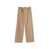 Lemaire Drawstring Trousers In Neutral