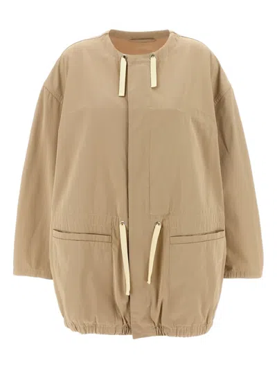 LEMAIRE DRAWSTRING UTILITY JACKET