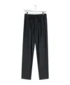 Lemaire Drawstring-waist Trousers In Gray