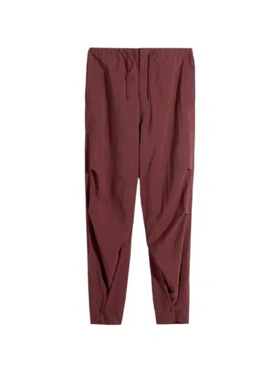 Lemaire Drawstring-fastening Trousers In Multi