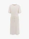 Lemaire Dress In Beige