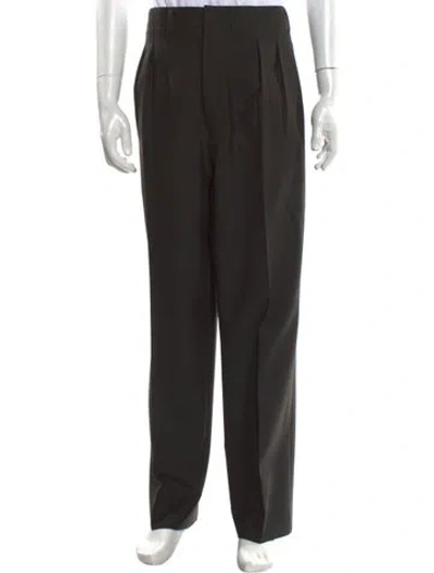 Pre-owned Lemaire Dress Pants In Black