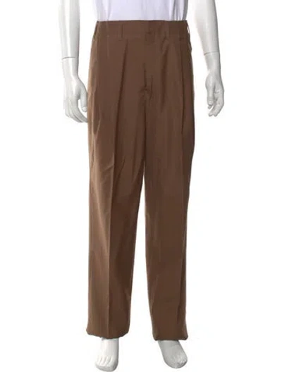 Pre-owned Lemaire Dress Pants In Brown
