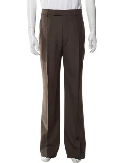 Pre-owned Lemaire Dress Pants In Brown