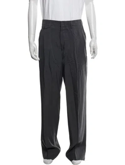 Pre-owned Lemaire Dress Pants In Gray