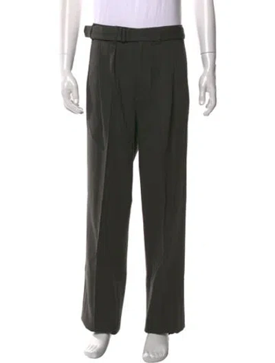 Pre-owned Lemaire Dress Pants In Green