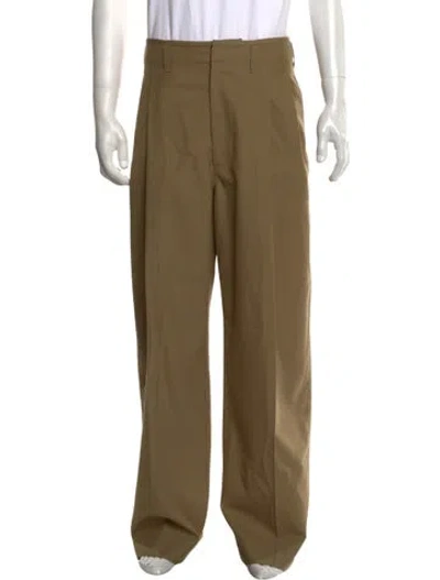 Pre-owned Lemaire Dress Pants In Green