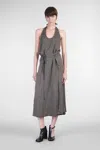 Lemaire Halter Neck Midi Apron Dress With Open Back