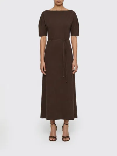 Lemaire Dress Woman  In Brown