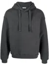 LEMAIRE DROP-SHOULDER DRAWSTRING HOODIE