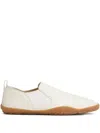 Lemaire Elastic-insert Round-toe Slip-on Sneakers In Neutral
