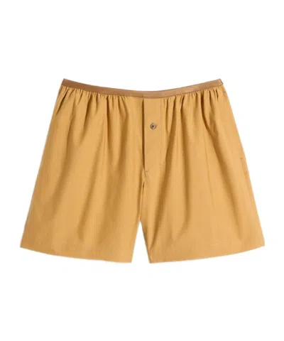 LEMAIRE BUTTONED ELASTICATED SHORTS