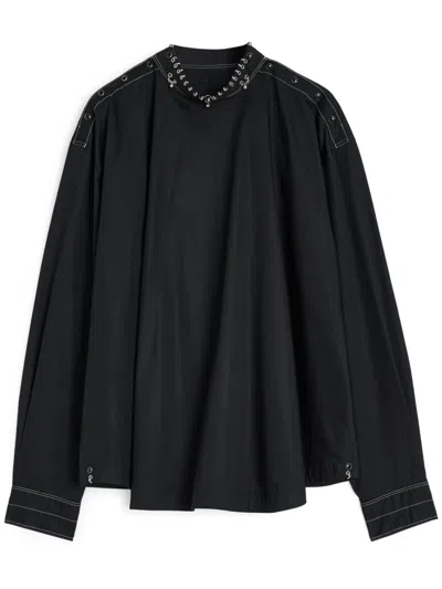 LEMAIRE EMBELLISHED BLOUSE