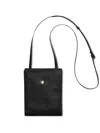 Lemaire Enveloppe A5 Notebook Cover Crossbody Bag In Black