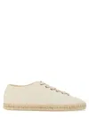 Lemaire Men's Linoleum Laced Espadrilles In White