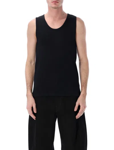 Lemaire Essential Fitted Tank Top - Size L In Black