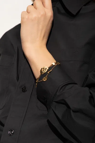 Lemaire ‘estampe' Brass Bracelet In Gold