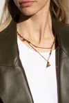 Lemaire ‘estampe' Brass Necklace