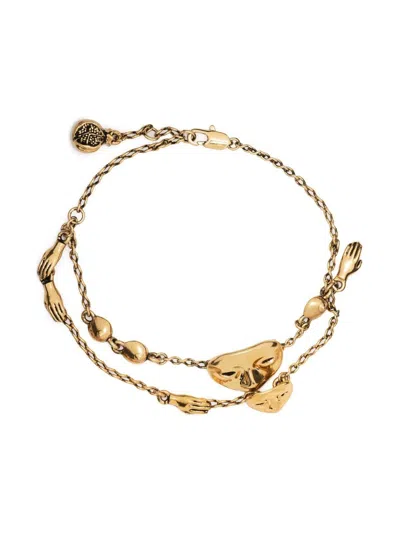 Lemaire Estampe Chain-link Bracelet In Gold