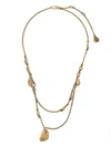 Lemaire Estampe Necklac In Gold