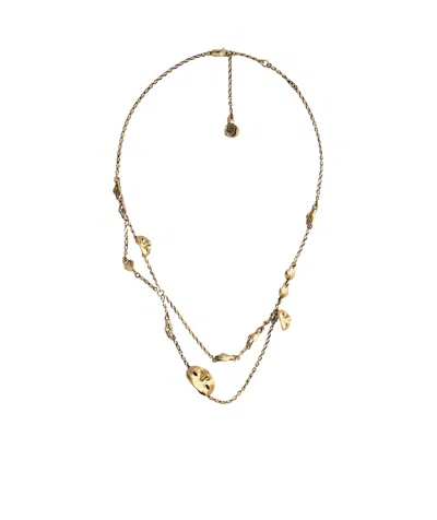 Lemaire Estampe Chain-link Necklace In Yellow