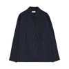 Lemaire 'collared Front Pockets Workwear Jacket' In Black