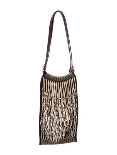 Pre-owned Lemaire Filt Tote Medium In Neutrals