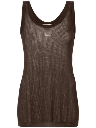 LEMAIRE FINE-RIBBED SEAMLESS TANK TOP