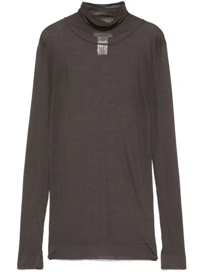 LEMAIRE LEMAIRE FINE-RIBBED SWEATER